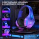 thumbnail image 5 of Auriculares para juegos PHOINIKAS PS4, PS5, Xbox con sonido 7.1 Violet, 5 of 9