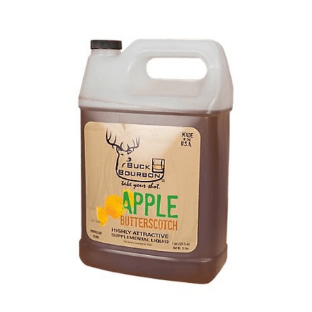 Buck Bourbon BB-ABLM Apple Butterscotch Liquid Supplement Deer Attractant 1 gal.