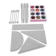thumbnail image 2 of DIY joyería molde de silicona regla artesanía material paquete decoración accesorios estilo 18, 2 of 8