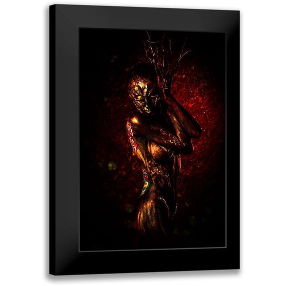 Bolgov, Ruslan 13x18 Black Modern Framed Museum Art Print Titled - Its Better To Burn Out-Than To Fade Away