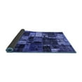 thumbnail image 2 of Ahgly Company Indoor Square Patchwork Blue Transitional Area Rugs, 7' Square, 2 of 4