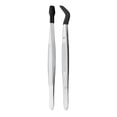 thumbnail image 6 of Stainless Steel Tweezers With Silicone Tip For Precisions Handling Antislip Grip Ideal For Coin Stamps Application, 6 of 8