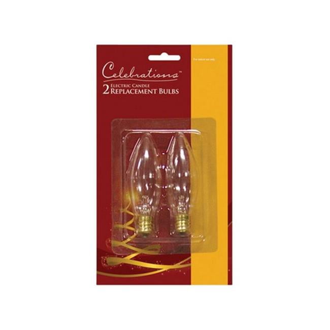 Clear Celebrations 1155-2-71 Mini Replacement Bulbs 6 V 