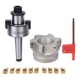 thumbnail image 1 of Sonew 6-Edge Face Mill Cutter, Milling Cutter, Lathe Grinding Machine Drilling Machine For Milling Machine, 1 of 8