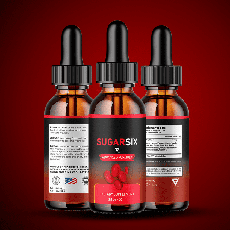 Sugar Six Glyco Optimizer Drops SugarSix Supplement Sugar Six Glyco Optimizer Drops SugarSix Supplement