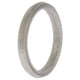 thumbnail image 2 of Anillo único de punta apilable para boda de silicona - Plata de ROQ para mujer - Anillo de 8 mm, 2 of 2