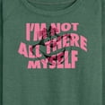 thumbnail image 3 of Alice In Wonderland - I'm Not All There Myself - Women's Lightweight French Terry Long Sleeve Shirt, 3 of 5