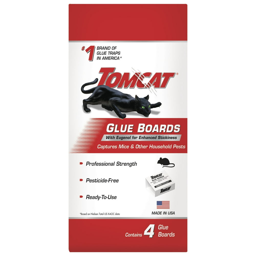 Tomcat Glue Boards with Eugenol for Enhanced Stickiness