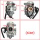 thumbnail image 3 of Suitable for Carburador for Yamaha YTX125, YBR125, SS125, TVS150, HLX150, 3 of 7