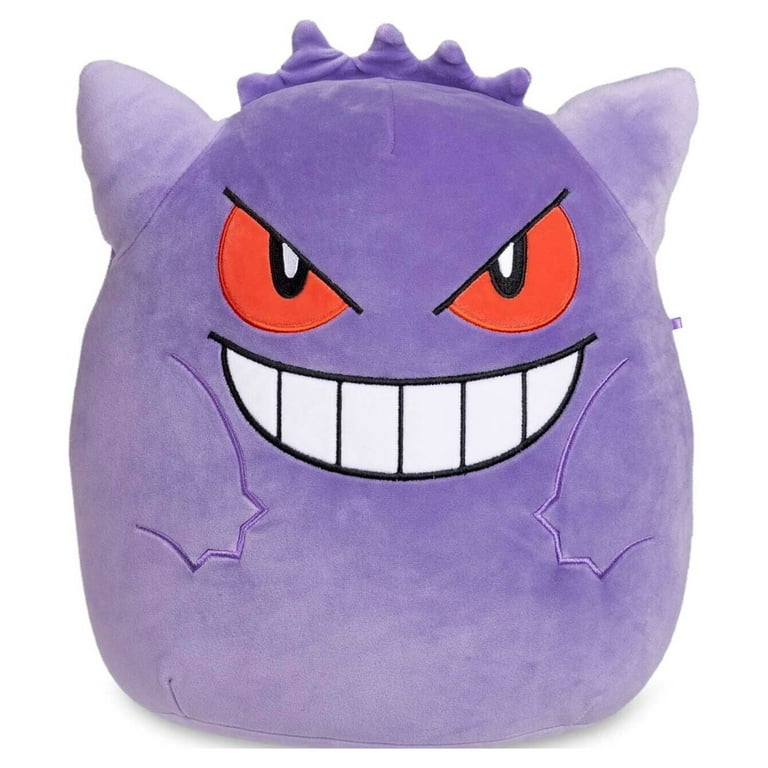 Pokemon Center Exclusive Gengar Squishmallow 12 inch Plush- LIMITED EDITION  Kellytoy