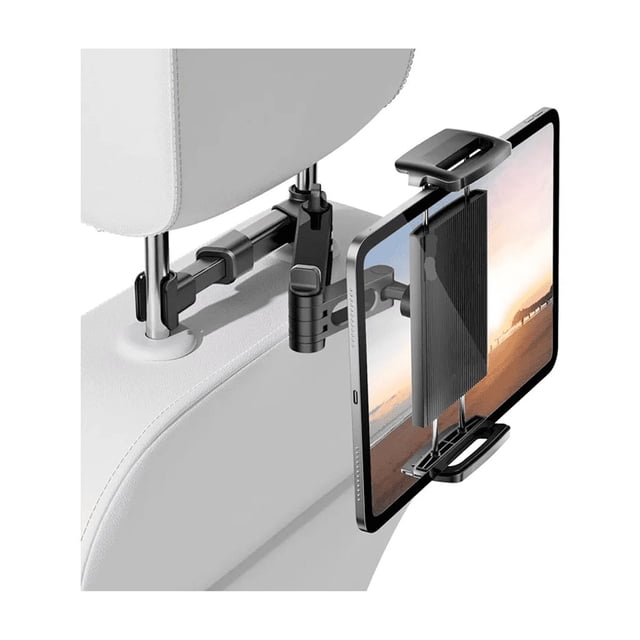 Soporte Tablet Auto Cabecera Base Para 4.7-11 Pulgada Equipo negro