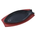 thumbnail image 4 of GROWTH TANK Griddle Steak Fry Plate Shaped Fryer Gratin Dish for Induction Cookware D, 4 of 9