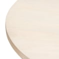 thumbnail image 4 of 51 Round Solid Wood Dining Table in Light Natural Mango, 4 of 5