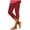 Red, variant on Aofany Capris for Women Casual Summer Fashion Lightweight Stretch Pants Capri Pant Beach Pants