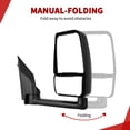 thumbnail image 4 of Espejo de remolque YITAMOTOR derecho para Chevy Express GMC Savana, 4 of 7