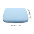 thumbnail image 3 of Memory Foam Chair Cushion Slow Rebound Non Slip Breathable Seat Pad Removable Washable Cover for Kitchen Office Dining Car 17x17in, 3 of 6