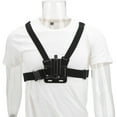thumbnail image 4 of Chest Mount Strap, Adjustable Chest Harness Strap Hands Free Comfortable With Phone Clip For Riding, 4 of 8