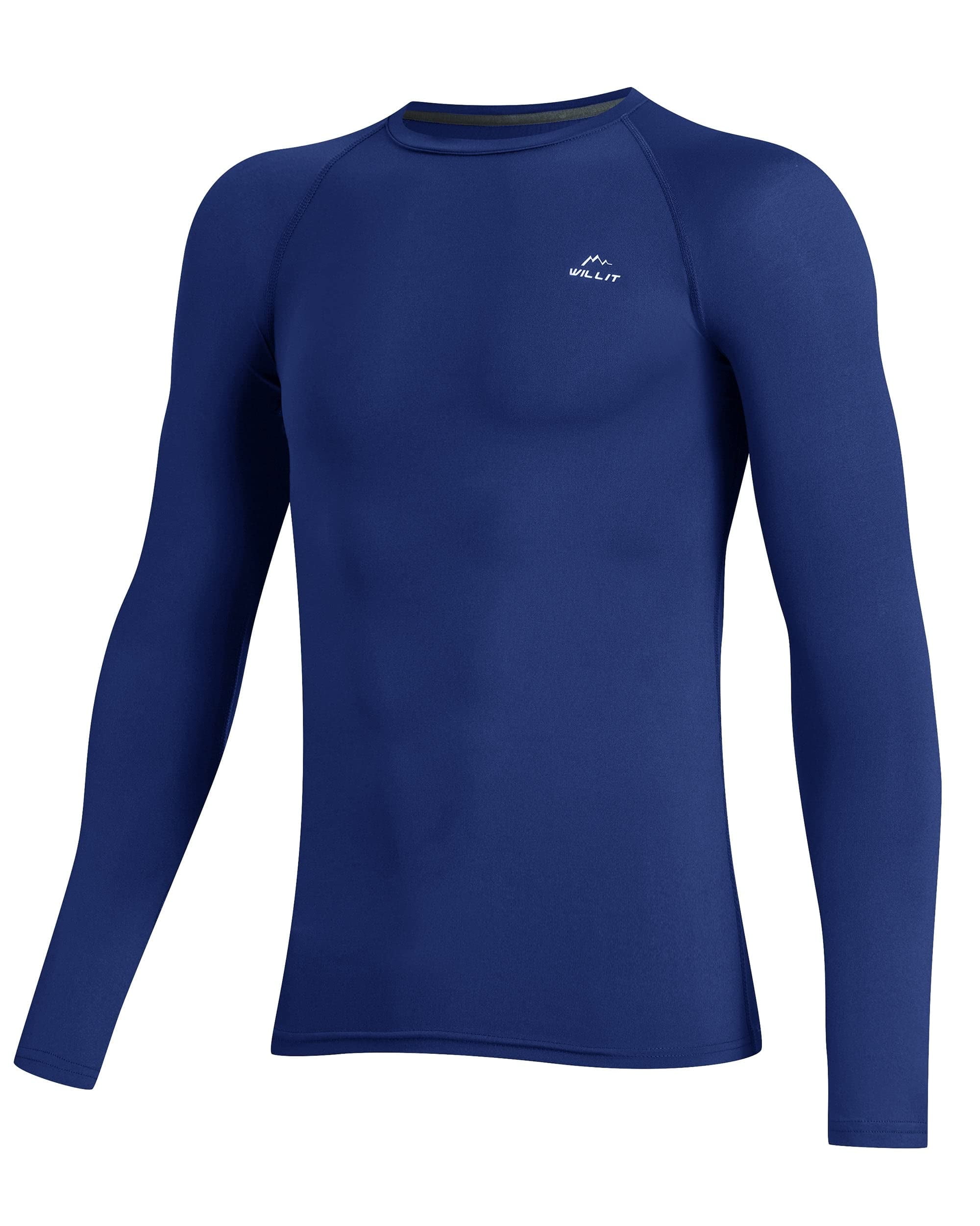 Willit Boys' Youth Compression Shirts Long Sleeve Football Baselayer