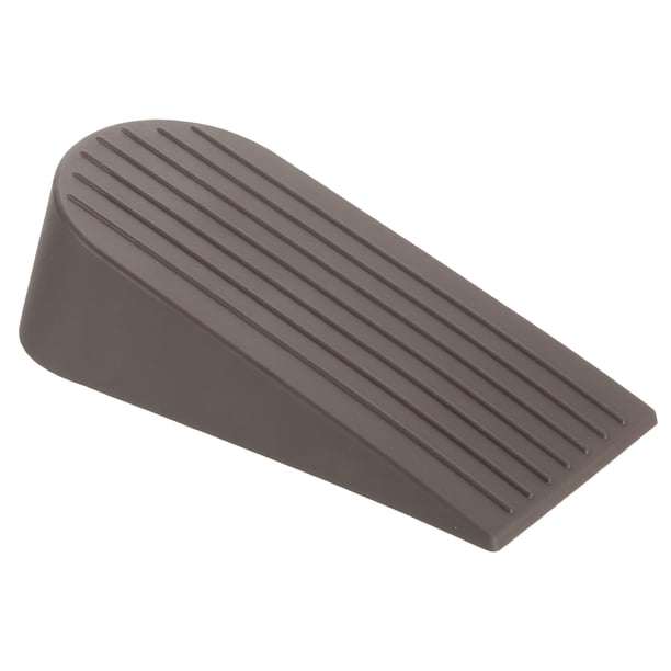 Uxcell Tope de puerta, 1.97"? Tope de puerta de goma grande apilable que no raya para piso y ventana, marrón