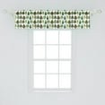 thumbnail image 2 of Ambesonne Forest Valance Pack of 2, Woodland Ecology Pattern, 54"X12", Olive Green and Brown, 2 of 4
