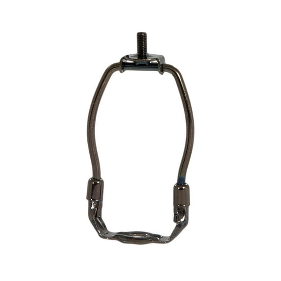 B&P Lamp® TINY 4 Inch Lamp Shade Harp Holder for Table and Floor Lamps, Antique Bronze Finish