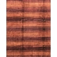 thumbnail image 1 of Ahgly Company Indoor Rectangle Abstract Bright Orange Abstract Area Rugs, 2' x 4', 1 of 6