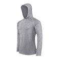 thumbnail image 5 of MEZZALL Sweatshirts For Men Solid Color Long Sleeve Hoodies Lightweight Pullover Sun Shirt Outdoor Athletic Casual Wear Comfortable Breathable Basic Daily Breathable Travel Tops, 5 of 5