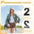 thumbnail image 3 of Parche Bordado de Números Uxcell, Parche Bordado de Números 0 con Adhesivo para Coser en Ropa, Vestidos, Jeans, Zapatos, Sombreros, DIY 2, 3 of 7