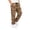 A-Brown265, variant on JAJAHO Boys Girls Camo Cargo Pants Back To School Clothes Casual Drawstring Relaxed Fit Straight Leg Pants 5-16Y