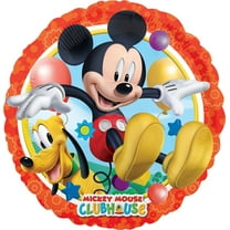 Mickey Mouse Clubhouse with Pluto 17" Birthday Party Foil Balloon
