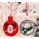 thumbnail image 5 of Naiovety Colgante de árbol temático de Navidad para Hotel de oficina, sala de estar, dormitorio, puerta, ventana, adorno de tela, decoración Kits de decoración para fiestas Rojo, 5 of 6