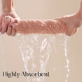 thumbnail image 6 of Jessy Home 12 Pack Dark Orange Hand Towel Set 16"x31" Soft Highly Absorbent Quick Dry Bathroom Towels 600 GSM Microfiber Plush Towels, 6 of 9