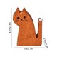 thumbnail image 3 of Dispensador de cinta de madera | Cortador y organizador de cinta con forma de mascota para escritorio | Soporte compacto para cinta adhesiva para oficina, escuela y hogar, 3 of 6
