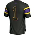 thumbnail image 3 of Men's GameDay Greats #1 Black LSU Tigers Endzone Football Jersey, 3 of 4