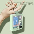 thumbnail image 6 of for Samsung Galaxy Z Flip 5 Case with Ring, Shockproof Thin Slim PC Protective Phone Case for Galaxy Z Flip 5G, Matcha Green, 6 of 16