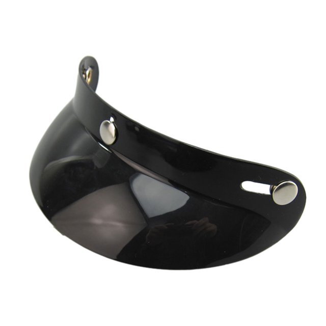 Scienceny Lente de casco para casco de motocicleta - Protección fácil y segura 3 Snap Casco Casco Cara Universal Cara abierta Herramientas de reparación de automóviles