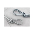 thumbnail image 2 of INSPIRE CHIC Oval Laces Two Colored Textured Stripes Shoe Laces for Sneakers 90cm/35.4" Gray, 2 of 5