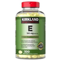 Kirkland Signature Vitamin E 180mg., 500 Softgels