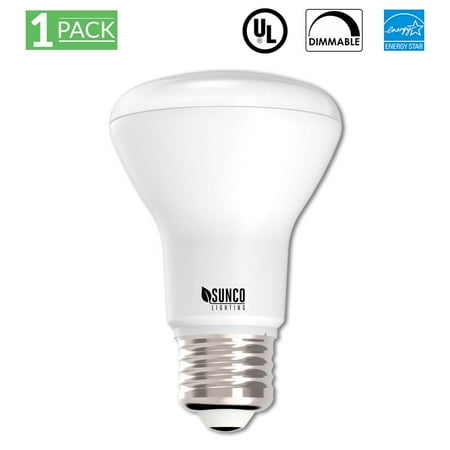 Sunco Lighting 1 Pack Br20 Led Light Bulb 7 Watt 50 Equivalent Sunco Lighting 1 Pack Br20 Led Light Bulb 7 Watt 50 Equivalent 3000k Kelvin