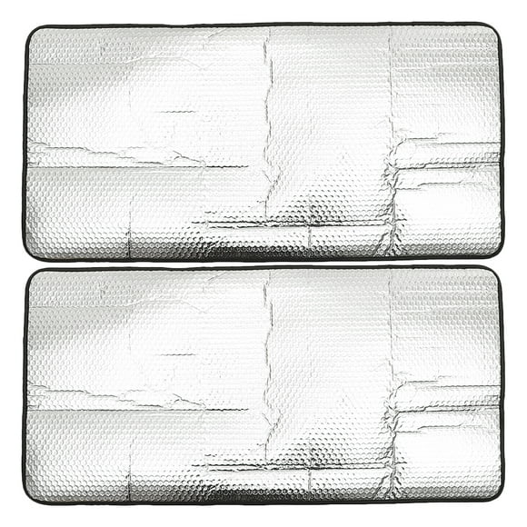 2Pcs Air Conditioner Cover Universal Ac Cover For Outside Unit Aluminum Film Ac Units Cover