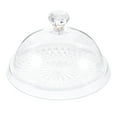 thumbnail image 1 of MasteelfCA 1 Ensemble de Plateau de Couvercle en Plastique Plateau de Service pour Gâteau Lisse Assiette Ronde de Cuisine Occidentale, 1 of 7