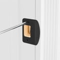 thumbnail image 6 of Hyper Tough Non-Locking Hall and Closet Lever in Matte Black with Round Rosette, 6 of 7