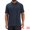 Dark Blue, variant on DARING DIVA Men's Jacquard Short Sleeve Button Down Collared Polo Shirts S White