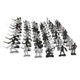 thumbnail image 1 of 60 Pcs Jouets de Chevaliers s Chevaliers Médiévaux Chevaux Soldat Action, 1 of 5