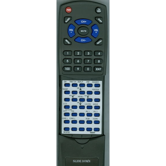 Replacement Remote for MAXENT RTBRC257SG, BRC257SG, MX42HPM20