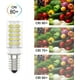 thumbnail image 3 of Bombillas LED E14, 7 W (equivalente a 70 W), luz blanca fría (6000 K), CA 220-240 V, sin parpadeo, no regulables, 700 lúmenes, IRC>80, paquete de 4 (luz blanca fría, 7 W), 3 of 8