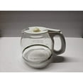 Mr. Coffee Replacement 12Cup Glass Carafe, White PLD13RB