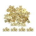 thumbnail image 1 of Charm de Número de Año de Metal Uxcell Oro Viejo Charm del Año 2026 para Hacer Joyería DIY Llaveros Paquete de 30, 1 of 7