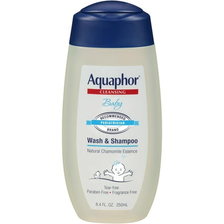 Aquaphor Baby Wash & Shampoo 8.4 fl. oz. Pump
