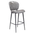 thumbnail image 1 of Banco de Bar Kessa Muebles Terrence Gris, 1 of 10